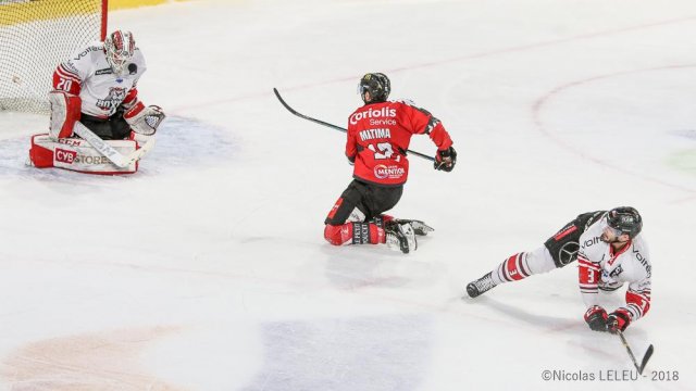 Photo hockey match Amiens  - Bordeaux le 12/03/2019