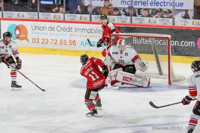 Photo hockey match Amiens  - Bordeaux le 12/03/2019