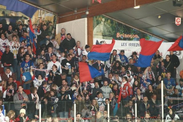 Photo hockey match Briançon  - Grenoble  le 24/03/2009