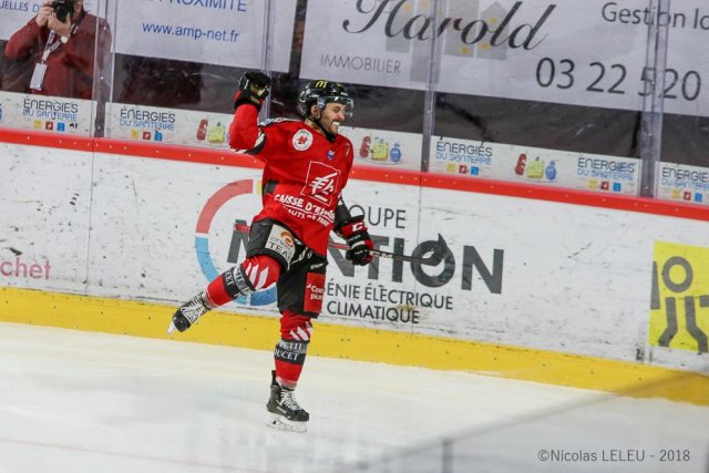 Photo hockey match Amiens  - Bordeaux le 12/03/2019