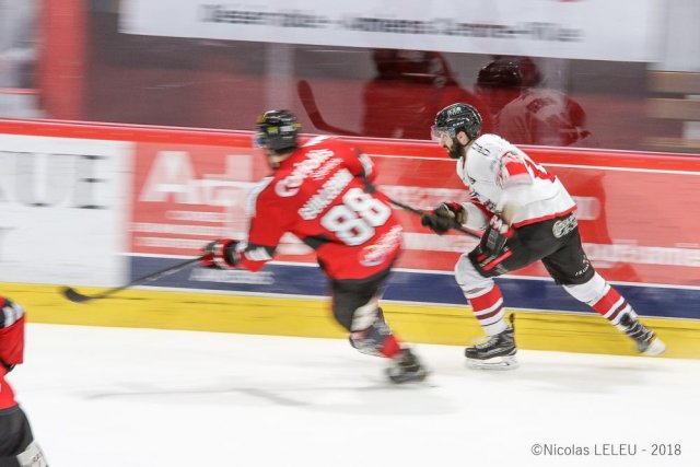 Photo hockey match Amiens  - Bordeaux le 12/03/2019