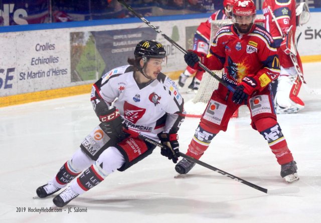 Photo hockey match Grenoble  - Amiens  le 15/03/2019