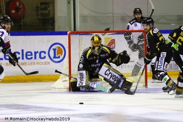 Photo hockey match Rouen - Gap  le 16/03/2019
