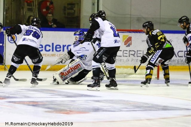 Photo hockey match Rouen - Gap  le 16/03/2019