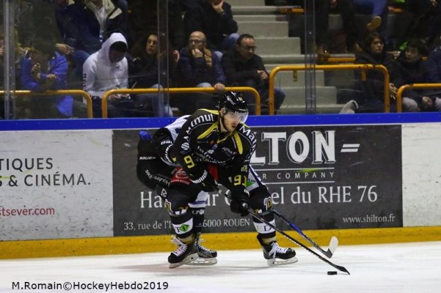 Photo hockey match Rouen - Gap  le 16/03/2019