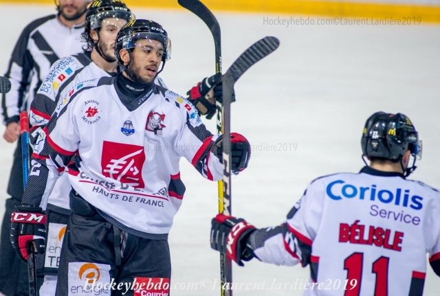Photo hockey match Grenoble  - Amiens  le 16/03/2019