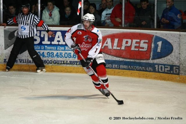 Photo hockey match Briançon  - Grenoble  le 25/03/2009