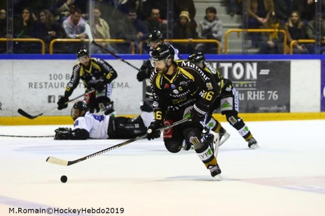 Photo hockey match Rouen - Gap  le 16/03/2019