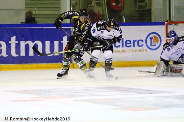 Photo hockey match Rouen - Gap  le 16/03/2019