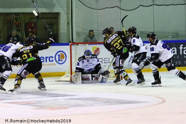 Photo hockey match Rouen - Gap  le 16/03/2019