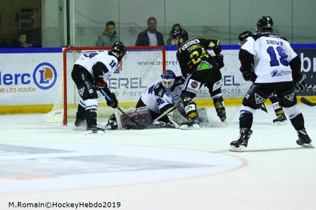 Photo hockey match Rouen - Gap  le 16/03/2019