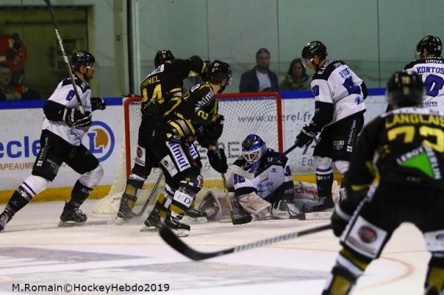 Photo hockey match Rouen - Gap  le 16/03/2019