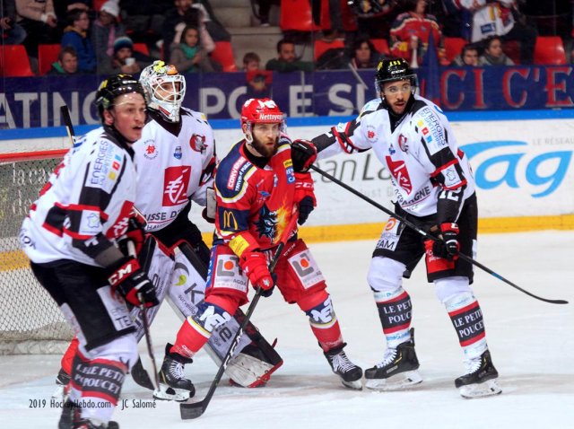 Photo hockey match Grenoble  - Amiens  le 16/03/2019