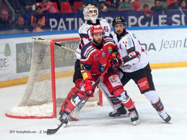 Photo hockey match Grenoble  - Amiens  le 16/03/2019