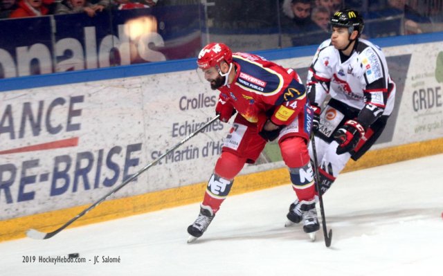 Photo hockey match Grenoble  - Amiens  le 16/03/2019