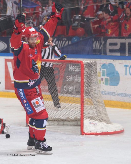 Photo hockey match Grenoble  - Amiens  le 16/03/2019