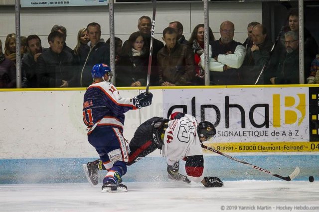 Photo hockey match Clermont-Ferrand - Morzine-Avoriaz le 16/03/2019