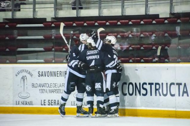 Photo hockey match Marseille - Briançon  le 17/03/2019