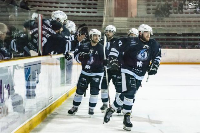 Photo hockey match Marseille - Briançon  le 17/03/2019