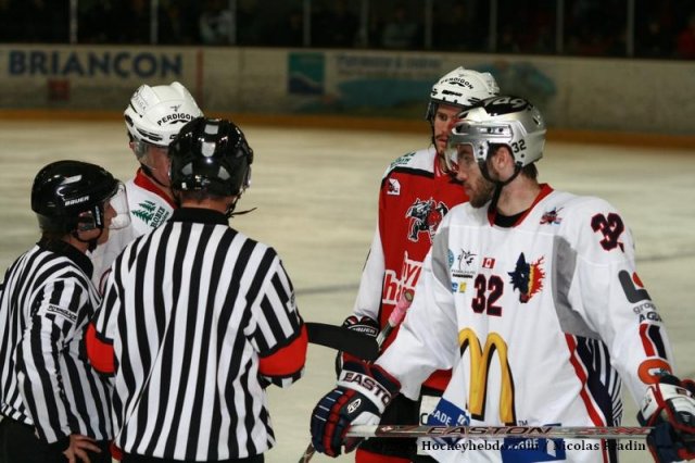 Photo hockey match Briançon  - Grenoble  le 25/03/2009