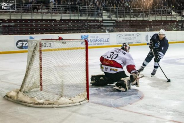 Photo hockey match Marseille - Briançon  le 17/03/2019