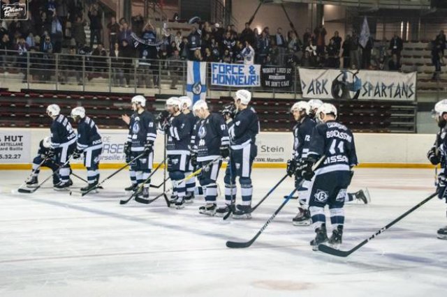 Photo hockey match Marseille - Briançon  le 17/03/2019
