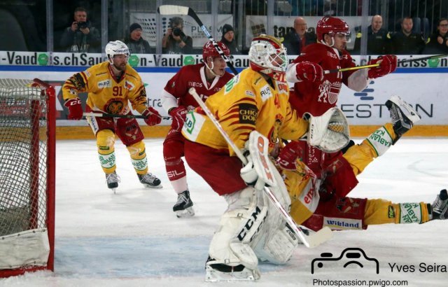 Photo hockey match Lausanne - Langnau le 19/03/2019