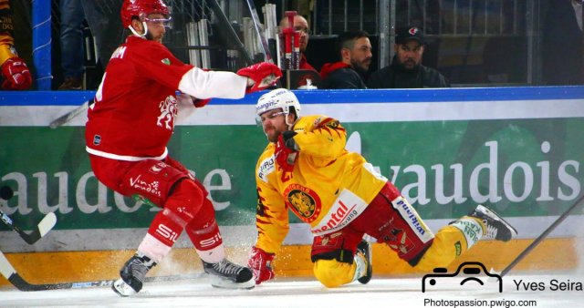 Photo hockey match Lausanne - Langnau le 19/03/2019