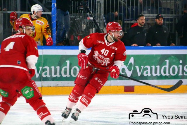 Photo hockey match Lausanne - Langnau le 19/03/2019