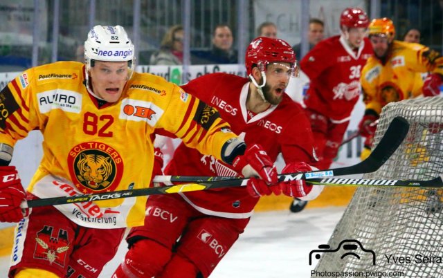Photo hockey match Lausanne - Langnau le 19/03/2019