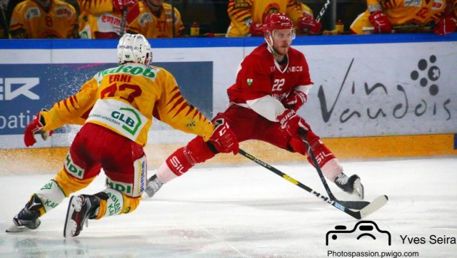 Photo hockey match Lausanne - Langnau le 19/03/2019
