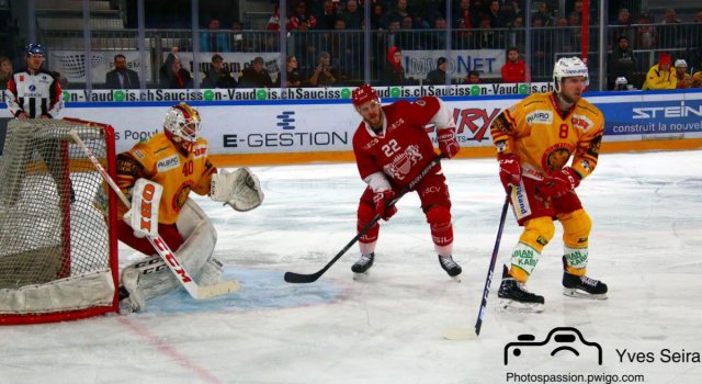 Photo hockey match Lausanne - Langnau le 19/03/2019
