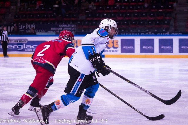 Photo hockey reportage 1/4 finale U20 - Grenoble vs Gap