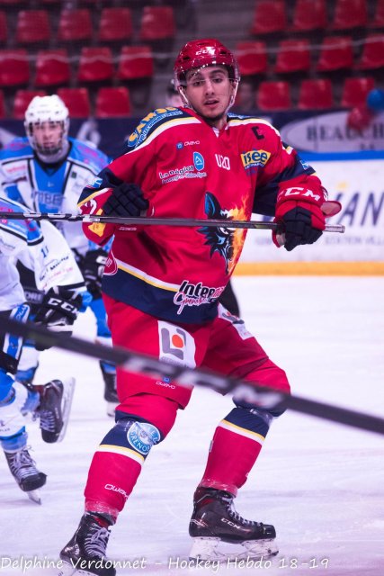 Photo hockey reportage 1/4 finale U20 - Grenoble vs Gap