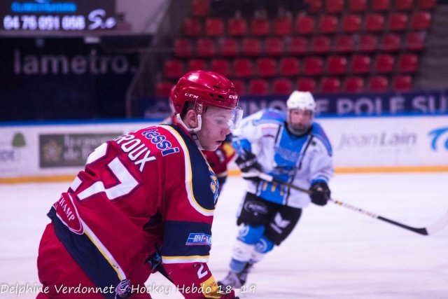 Photo hockey reportage 1/4 finale U20 - Grenoble vs Gap