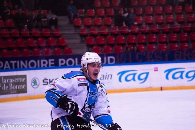 Photo hockey reportage 1/4 finale U20 - Grenoble vs Gap