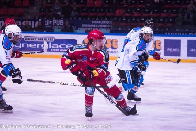 Photo hockey reportage 1/4 finale U20 - Grenoble vs Gap