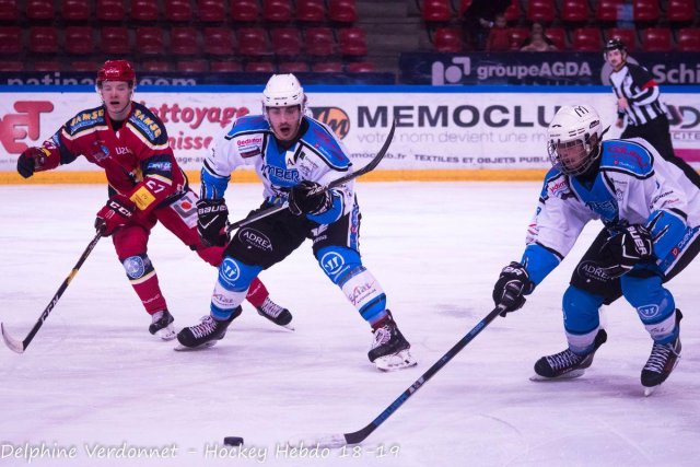 Photo hockey reportage 1/4 finale U20 - Grenoble vs Gap