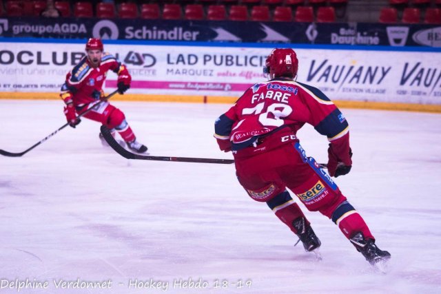 Photo hockey reportage 1/4 finale U20 - Grenoble vs Gap