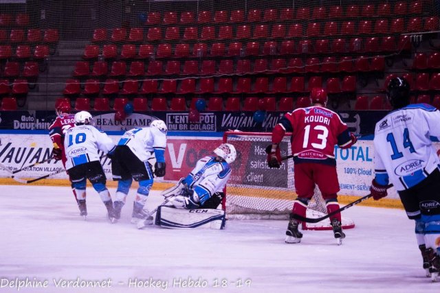 Photo hockey reportage 1/4 finale U20 - Grenoble vs Gap