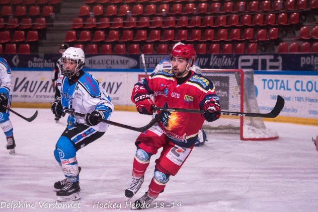 Photo hockey reportage 1/4 finale U20 - Grenoble vs Gap