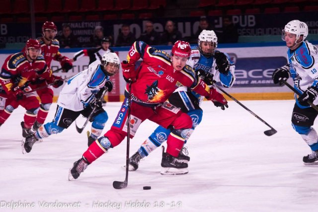Photo hockey reportage 1/4 finale U20 - Grenoble vs Gap