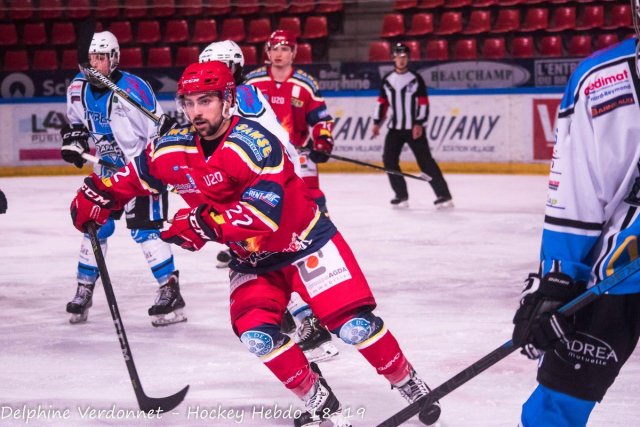 Photo hockey reportage 1/4 finale U20 - Grenoble vs Gap