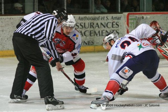 Photo hockey match Briançon  - Grenoble  le 25/03/2009