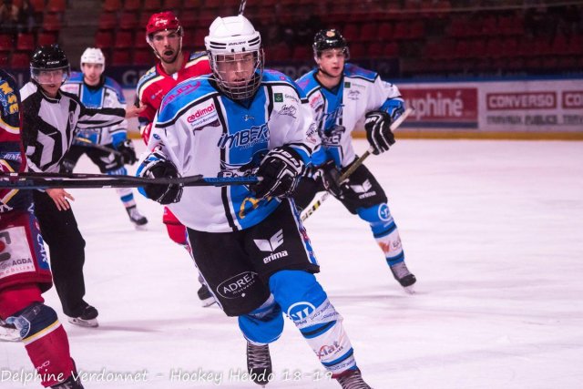 Photo hockey reportage 1/4 finale U20 - Grenoble vs Gap