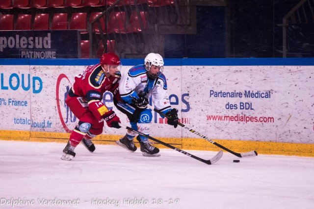 Photo hockey reportage 1/4 finale U20 - Grenoble vs Gap