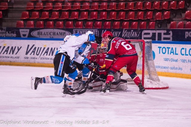 Photo hockey reportage 1/4 finale U20 - Grenoble vs Gap