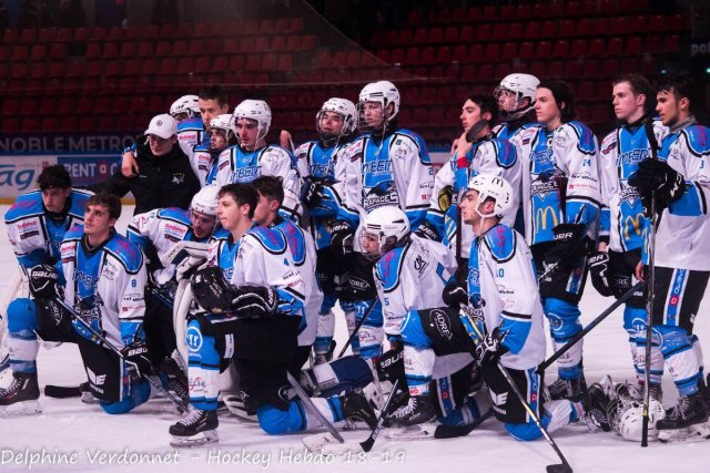 Photo hockey reportage 1/4 finale U20 - Grenoble vs Gap