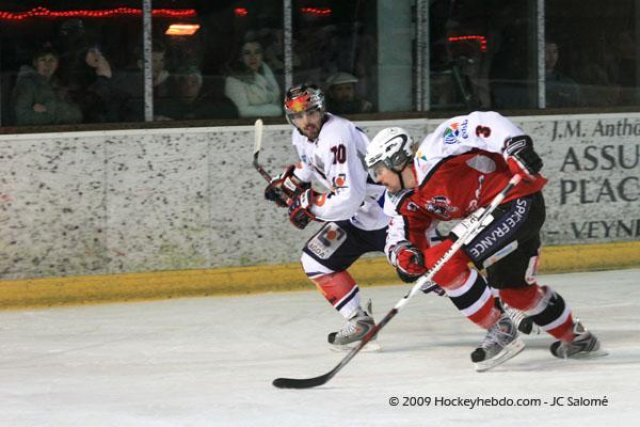 Photo hockey match Briançon  - Grenoble  le 25/03/2009