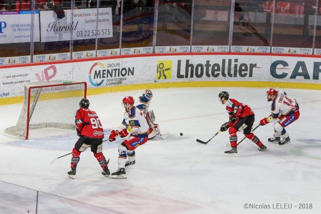 Photo hockey match Amiens  - Grenoble  le 19/03/2019